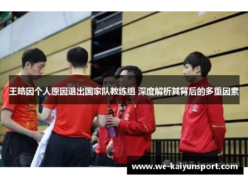 王皓因个人原因退出国家队教练组 深度解析其背后的多重因素